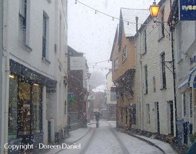 Photo Gallery Image - Fore Street in Snow (Permission Doreen Daniels)