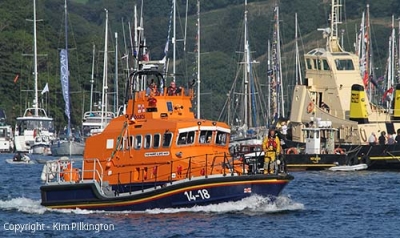 Photo Gallery Image - Fowey Lifeboat (Permission Kim Pilkington)