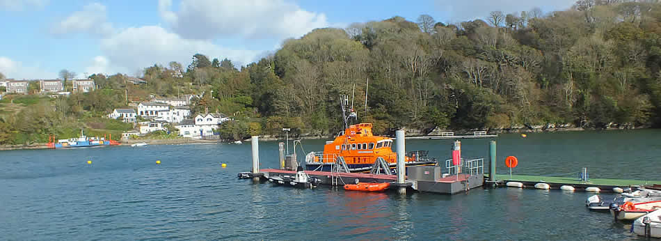 The lifeboat at Fowey