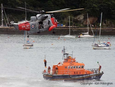 Photo Gallery Image - Lifeboat Practice (Permission Kim Pilkington)