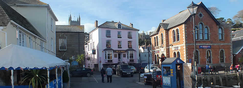 The quayside at Fowey