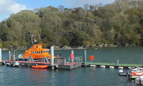 The lifeboat at Fowey