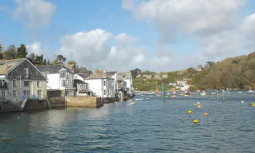 The waterfront at Fowey